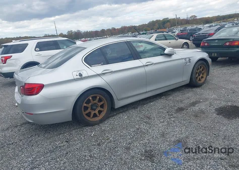 2011 BMW 528I из США, поврежденный, VIN WBAFR1C59BC260926